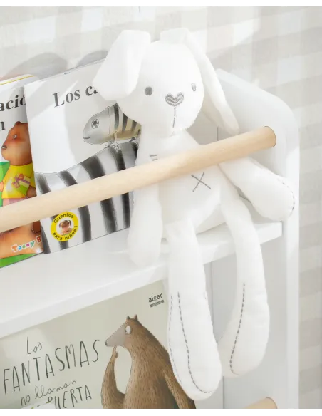 Biblioteca de parede Montessori Nórdica -Entrega gratuita