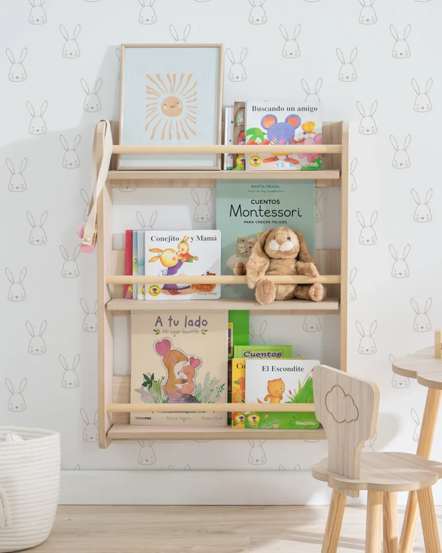 Biblioteca Montessori de parede basic | Entrega gratuita