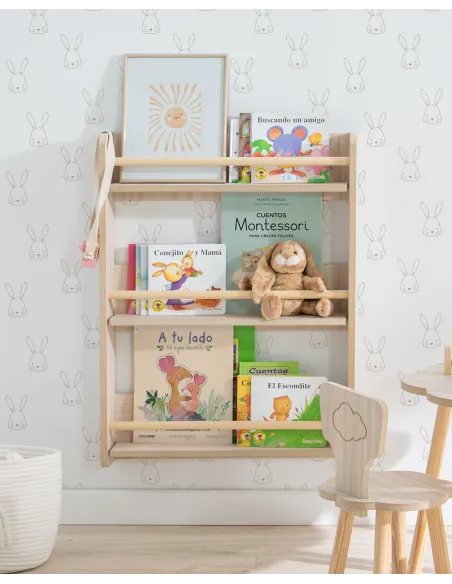 Biblioteca Montessori de parede basic | Entrega gratuita