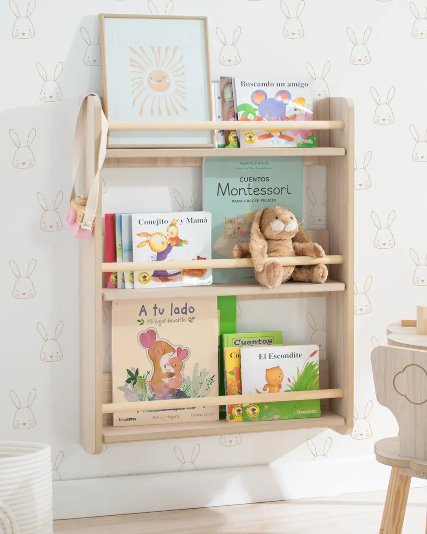 Biblioteca Montessori de parede basic | Entrega gratuita