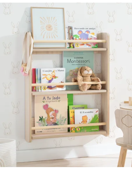 Biblioteca Montessori de parede basic | Entrega gratuita
