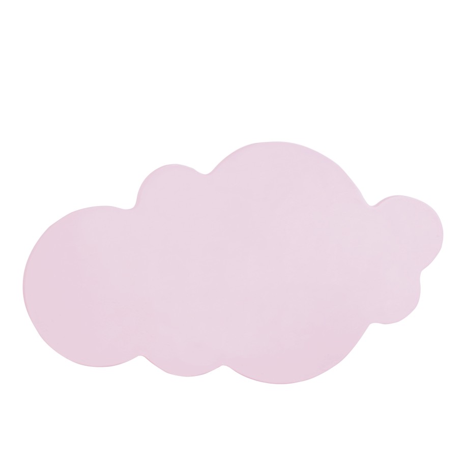 Candeeiro de parede infantil Nuvem rosa
