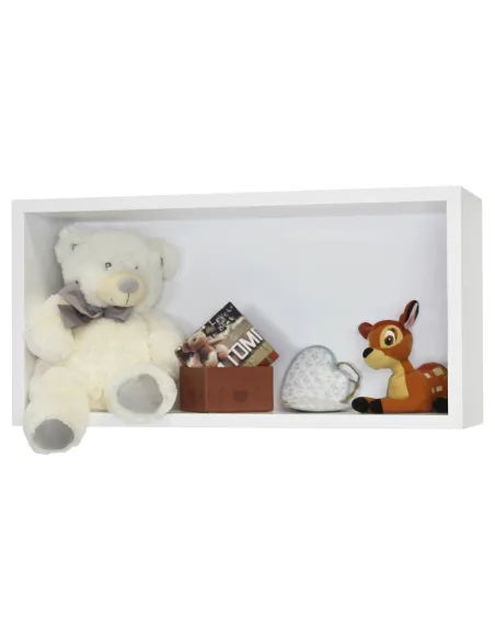 Estante cubo de parede