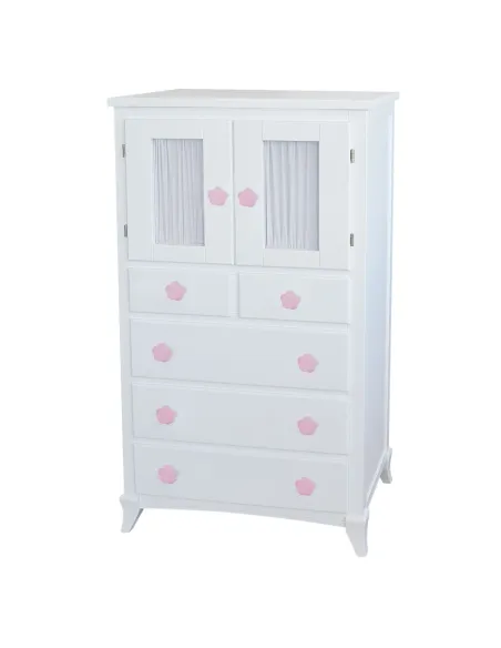 Camiseiro cortina branca