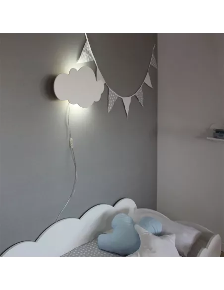 Candeeiro de parede Montessori Nuvem