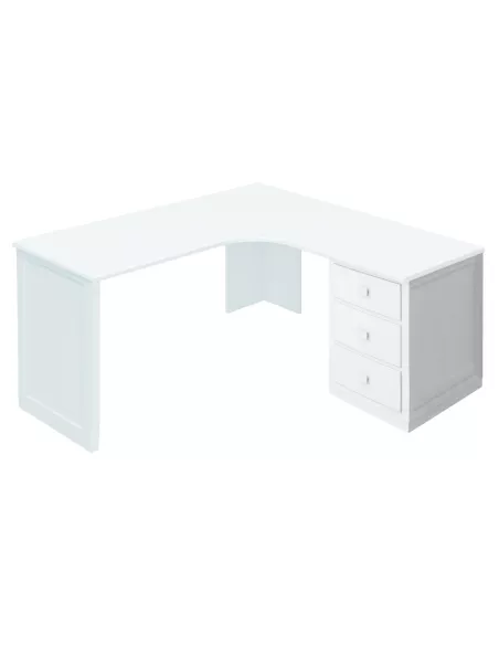 Secretária com gaveteira à direita