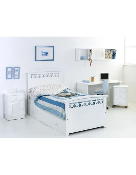 Quarto  infanto juvenil cama dupla Estrelas