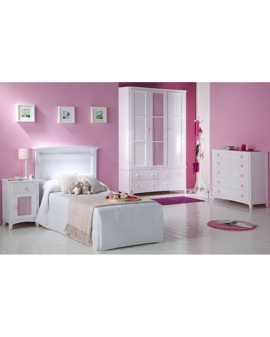 Quarto infanto-juvenil Cabeceira Curva