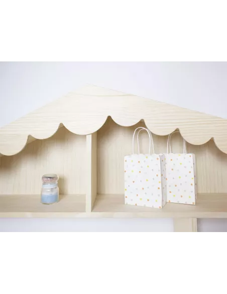 Detalhe estante Casinha