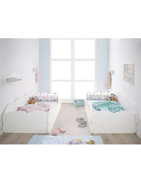 Cabides de parede infantil Nuvem 