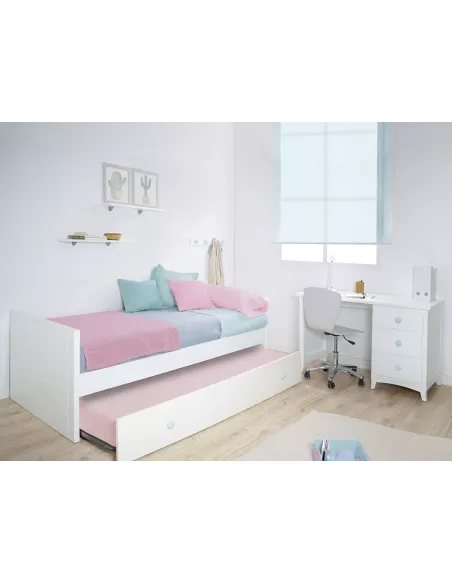 Quarto com cama dupla Lineal