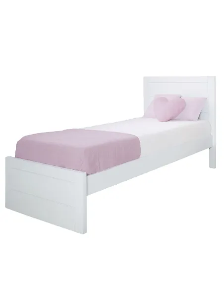 Cama juvenil Lineal con piecero bajo