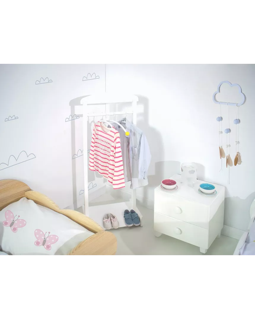 Quarto infantil duplo Montessori Nuvem 2