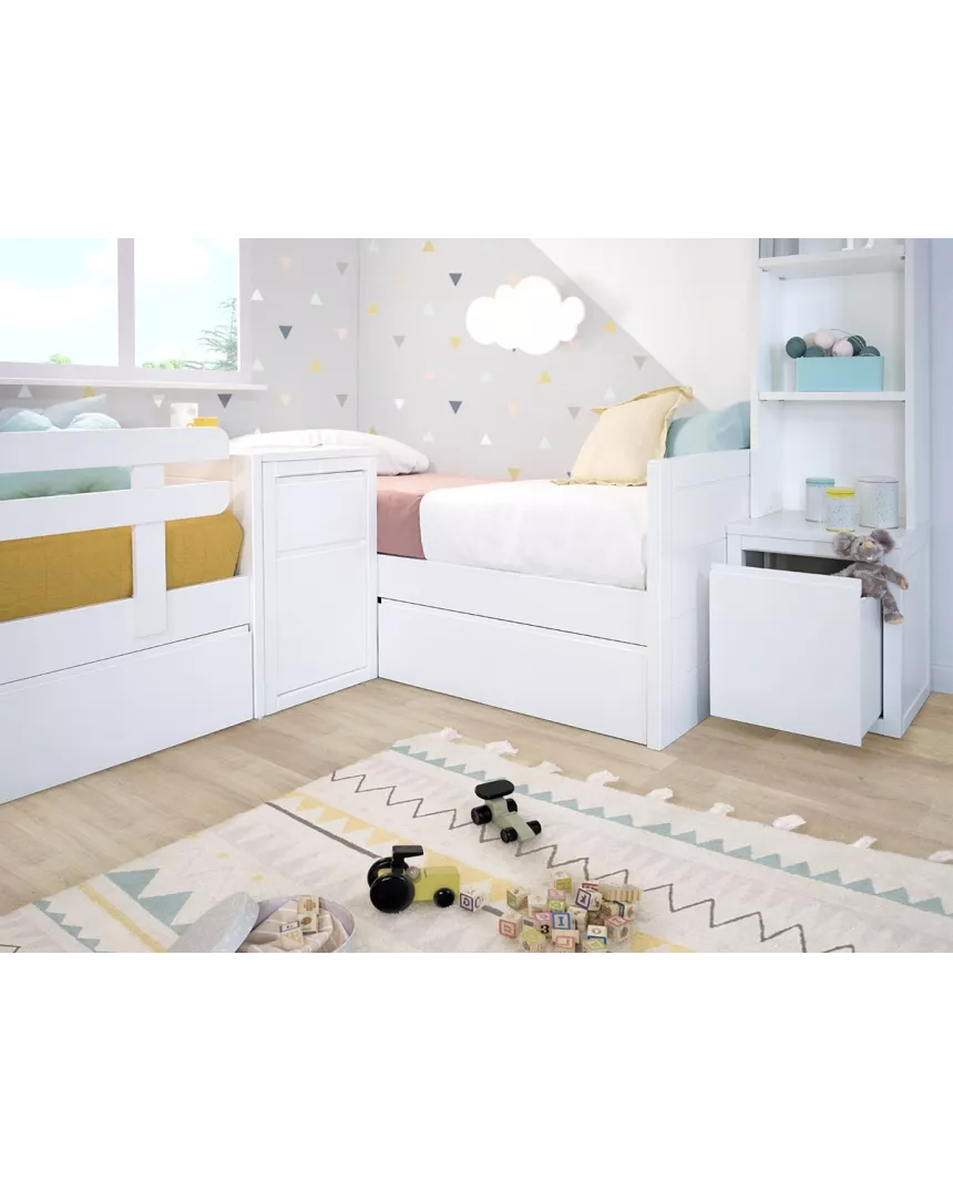 Quarto compartilhado Lineal. Livraria 2