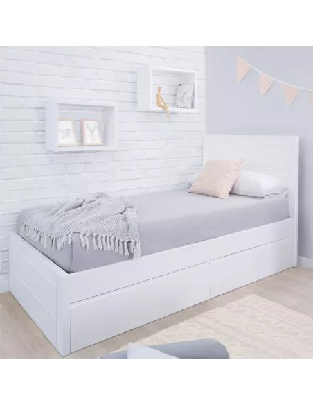 Cama com gavetas Lineal