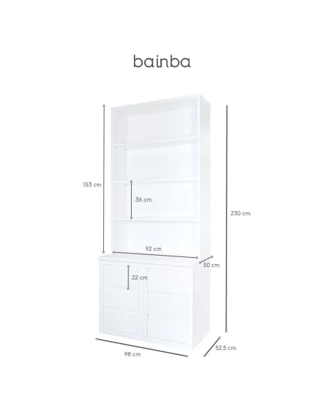 Estante Lineal 6 gavetas