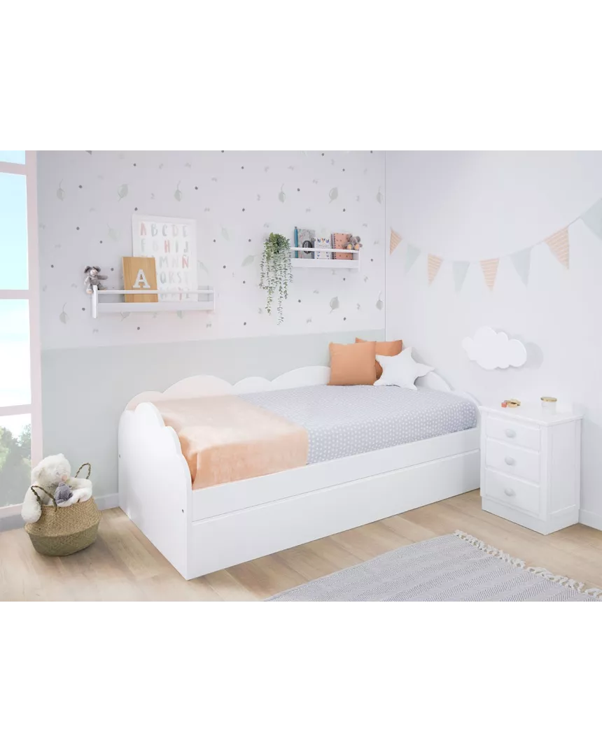 Quarto cama dupla Nuvem