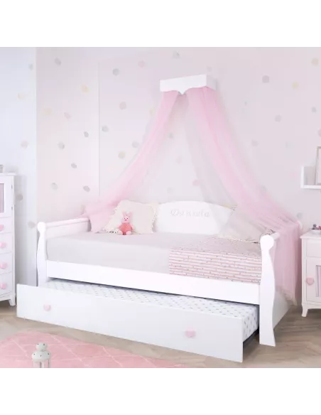 Cama Gôndola com dossel