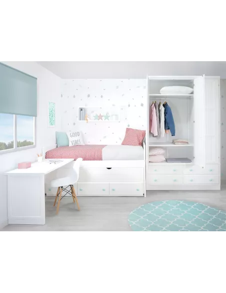 Quarto infantil compacto Lineal