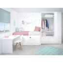 Quarto infantil compacto Lineal