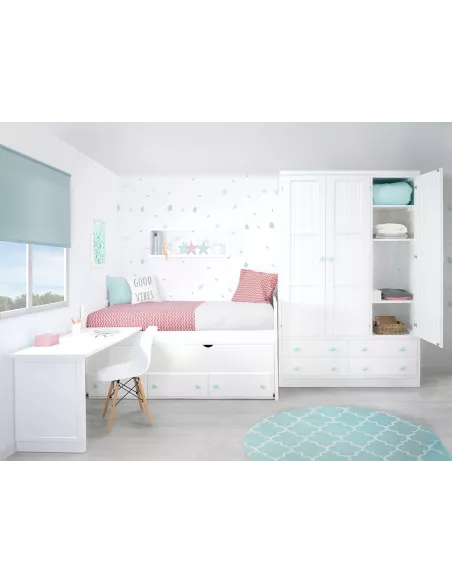 Quarto infantil compacto Lineal