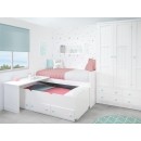 Quarto infantil compacto Lineal