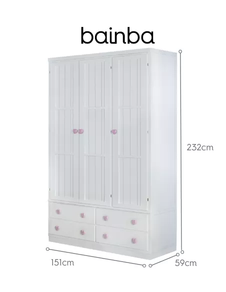 Quarto infantil compacto Lineal