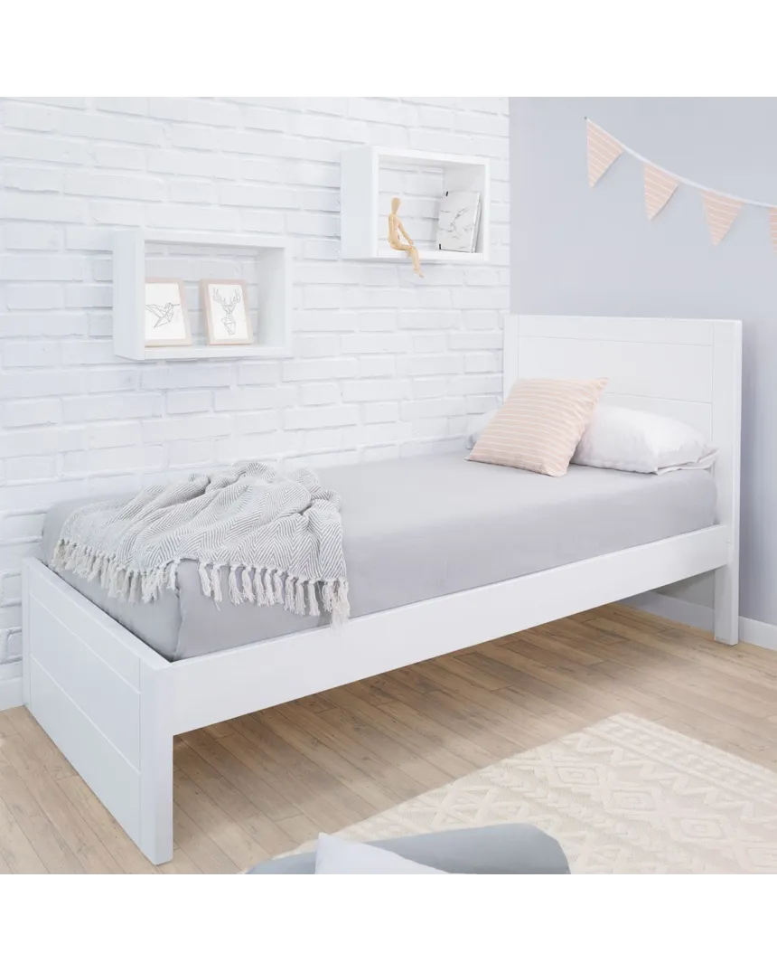 Cama juvenil pés da cama baixo infantis