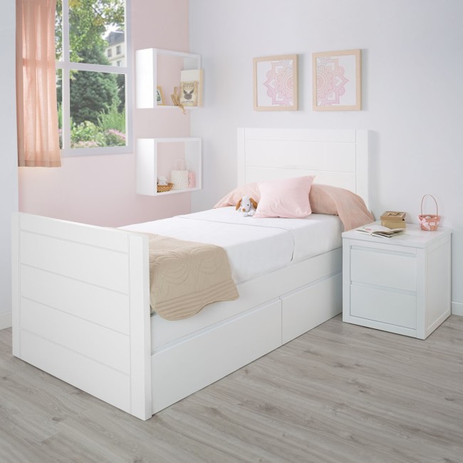 Cama juvenil com gavetões Lineal