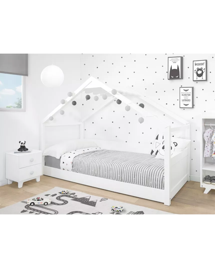 Cama Montessori telhado 2