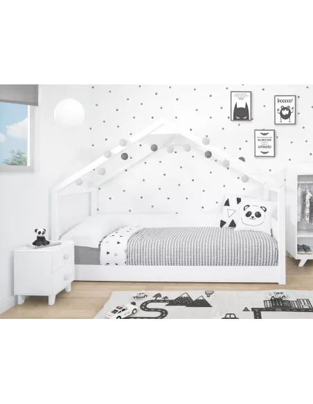 Caminha com mesa de cabeceira