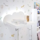 Estante infantil Nuvem com Luz