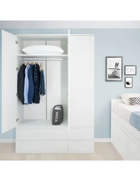 Roupeiro 3 portas juvenil