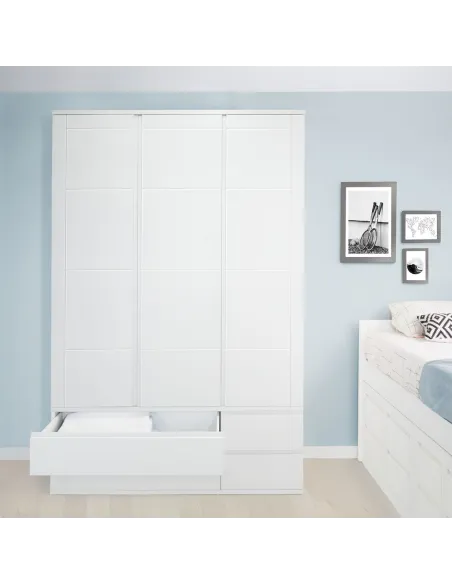 Roupeiro juvenil 3 portas Lineal