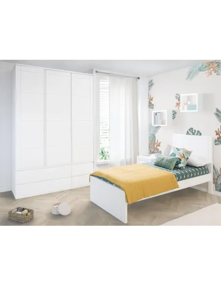 Cama juvenil pés da cama baixos infantis