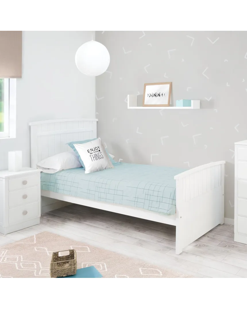 Cama de solteiro infantil Curvo