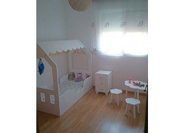 Quarto infantil Cama Casinha Montessori 