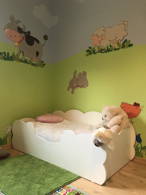 Cama montessori Nuvem baixa