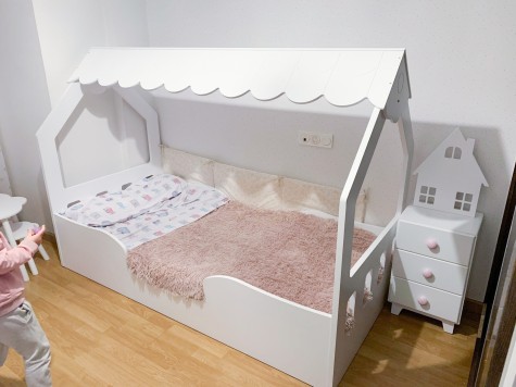 Cama Montessori Casinha