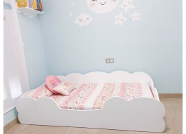 Cama de criança Montessori Nuvem