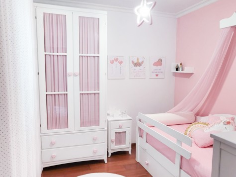 Roupeiro infantil/juvenil 2 portas com gavetas