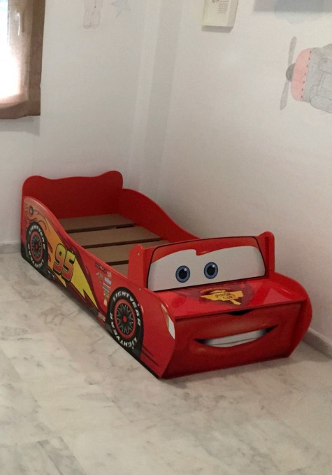 Cama infantil coche Cars Disney 140 x 70 cm